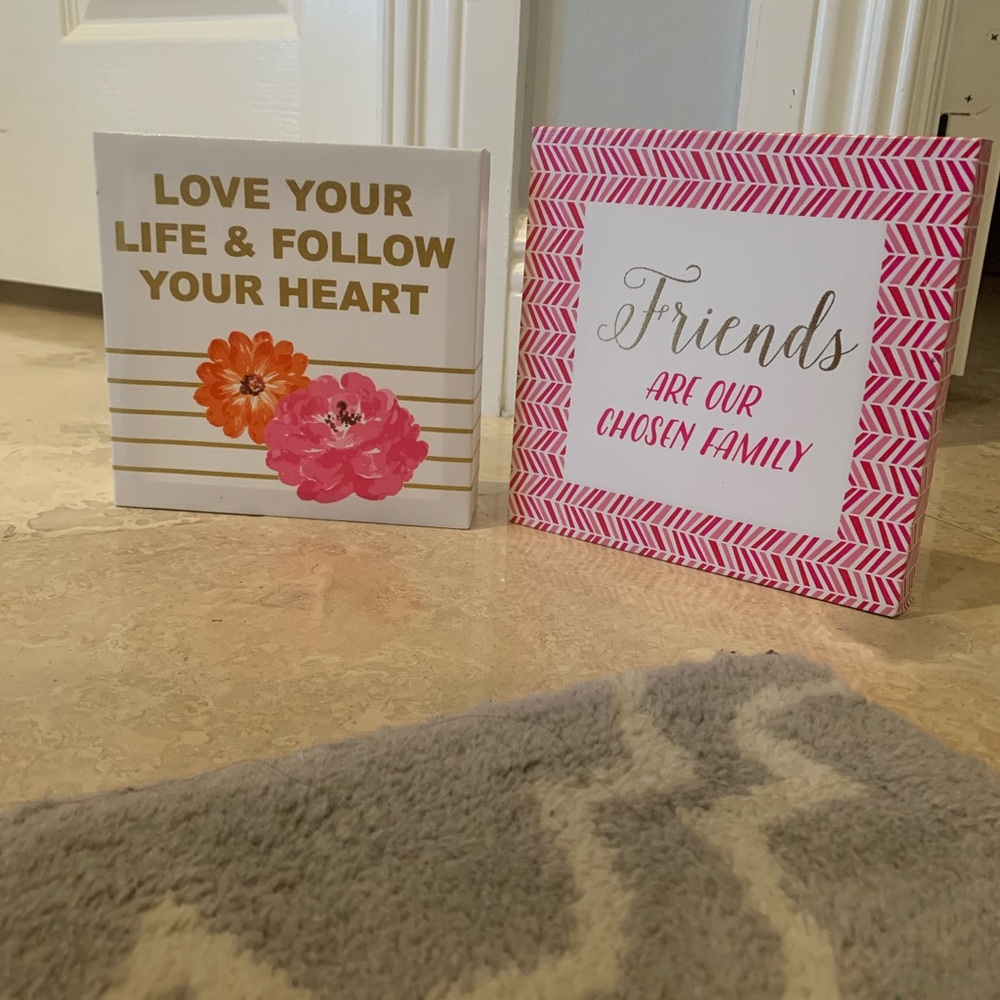 Gift set inspirational signs!